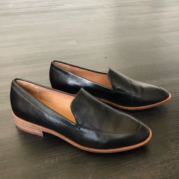 Madewell Shoes - New Madewell | Frances Black Leather Loafers